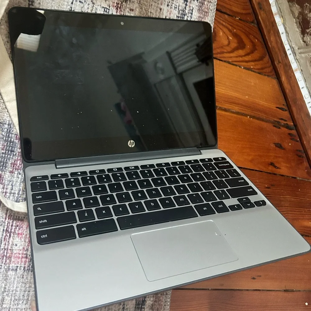 Black Chromebook Laptop